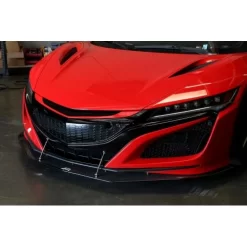 APR Carbon Fiber Wind Splitter With Rods - Acura NSX 2016+