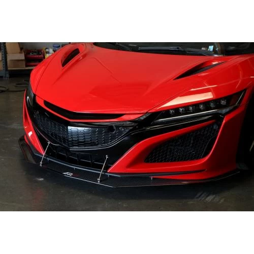 APR Carbon Fiber Wind Splitter With Rods - Acura NSX 2016+