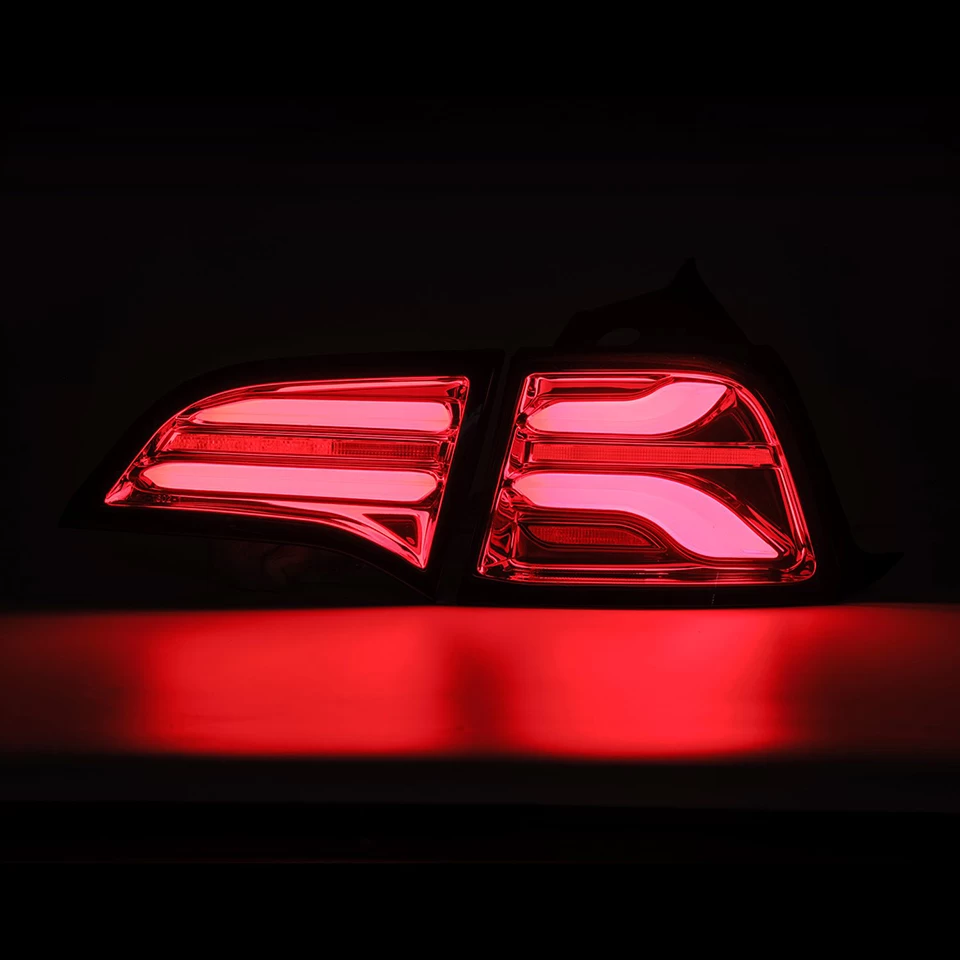 Alpharex PRO-Series LED Tail Lights (Red) - Tesla Model 3 17-22 / Model Y 20-22 - Image 2