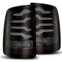 Alpharex PRO-Series LED Tail Lights (Jet Black) - Dodge Ram 3500 10-18