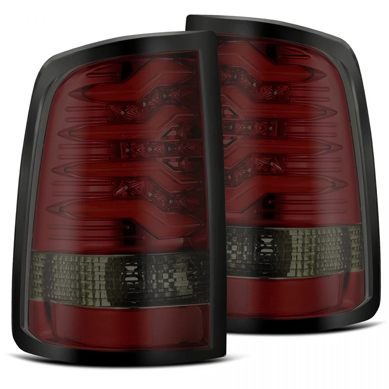 Alpharex PRO-Series LED Tail Lights (Red Smoke) - Dodge Ram 3500 10-18