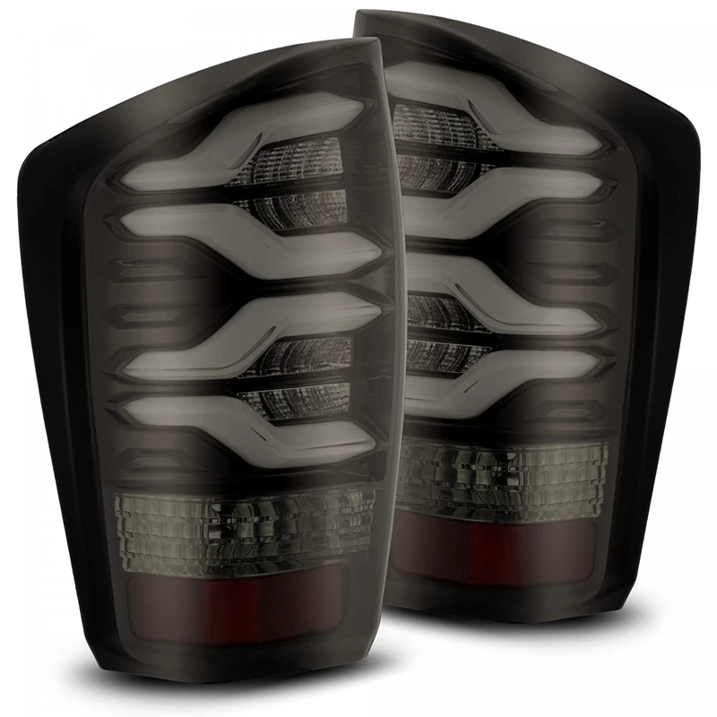 Alpharex PRO-Series LED Tail Lights (Jet Black) - Toyota Tacoma 16-22