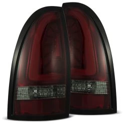 Alpharex PRO-Series LED Tail Lights (Red Smoke) - Toyota Tacoma 05-15