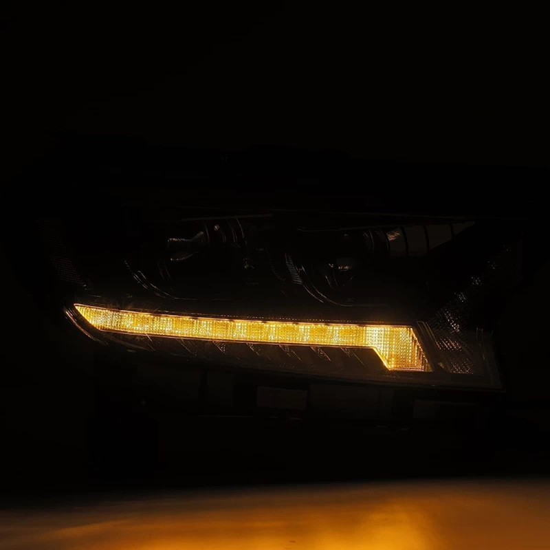Alpharex PRO-Series Projector Headlights (Black W/ DRL) - Ford Ranger 19-21 - Image 3