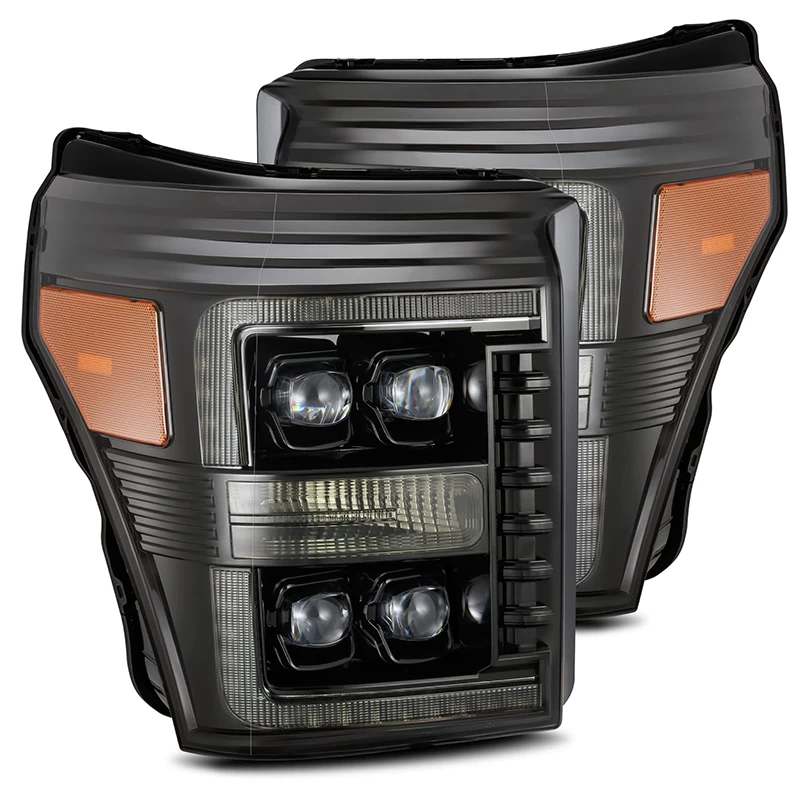 Alpharex NOVA-Series Projector Headlights (Alpha Black) - Ford F-250 Super Duty 11-16