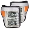 Alpharex NOVA-Series Projector Headlights (Chrome) - Ford F-250 Super Duty 11-16