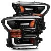 Alpharex PRO-Series Projector Headlights (Black) - Ford F-150 Raptor 17-20