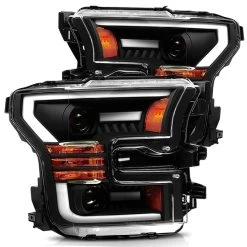 Alpharex PRO-Series Projector Headlights (Black) - Ford F-150 Raptor 17-20
