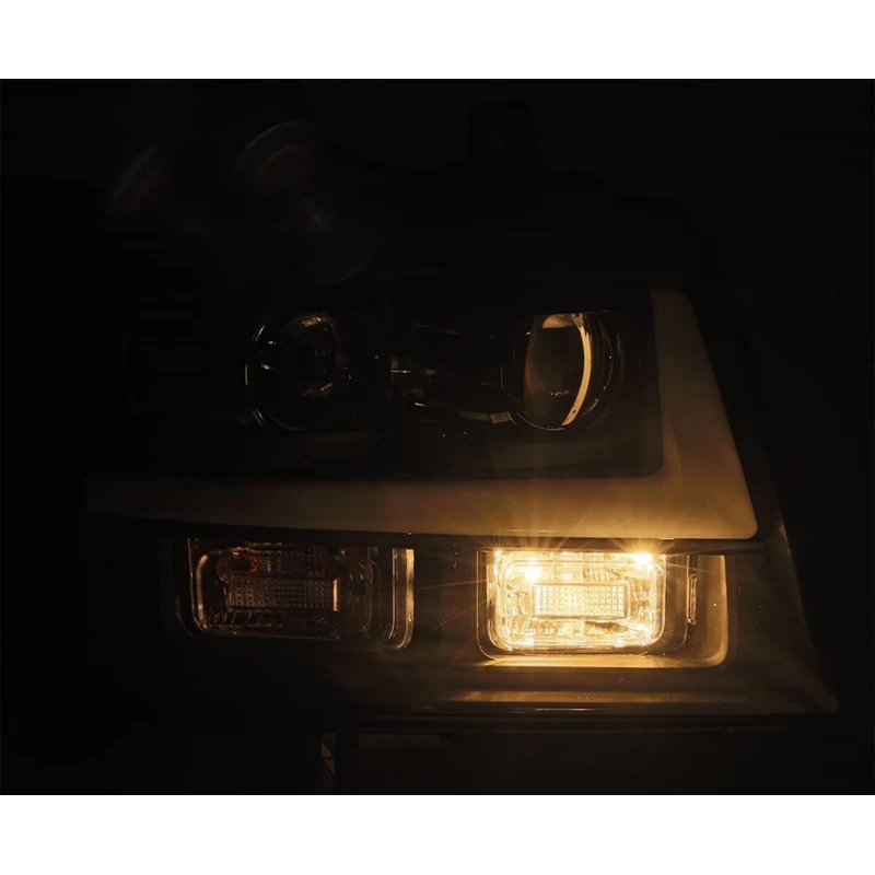 Alpharex PRO-Series Projector Headlights (Chrome) - Chevrolet Tahoe 07-14 - Image 4
