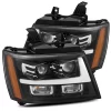 Alpharex PRO-Series Projector Headlights (Gloss Black) - Chevrolet Suburban 07-13