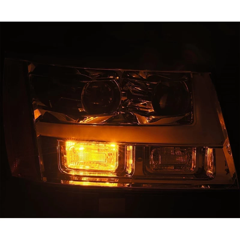 Alpharex PRO-Series Projector Headlights (Gloss Black) - Chevrolet Suburban 07-13 - Image 3