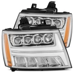 Alpharex NOVA-Series Projector Headlights (Chrome W/ DRL) - Chevrolet Tahoe 07-14