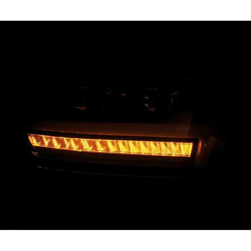 Alpharex PRO-Series Projector Headlights (Jet Black W/ DRL) - Dodge Ram 1500HD 19-20 - Image 3