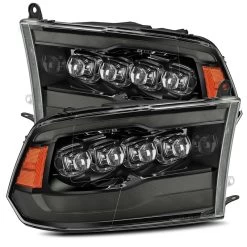 Alpharex NOVA-Series Projector Headlights (Alpha Black W/ DRL) - Dodge Ram 2500HD 10-18