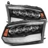 Alpharex NOVA-Series Projector Headlights (Gloss Black W/ DRL) - Dodge Ram 2500HD 10-18