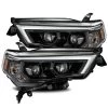 Alpharex LUXX-Series Projector Headlights (Alpha Black) - Toyota 4Runner 14-22