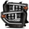 Alpharex NOVA-Series Projector Headlights (Black) - Toyota Tundra 14-21
