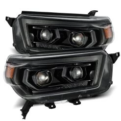 Alpharex LUXX-Series Projector Headlights (Alpha Black W/ DRL) - Toyota 4Runner 10-13