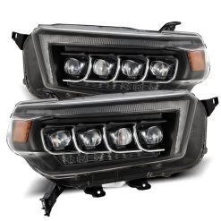 Alpharex NOVA-Series Projector Headlights (Black W/ DRL) - Toyota 4Runner 10-13