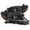 Alpharex PRO-Series Projector Headlights (Black) - Toyota Sienna 11-20