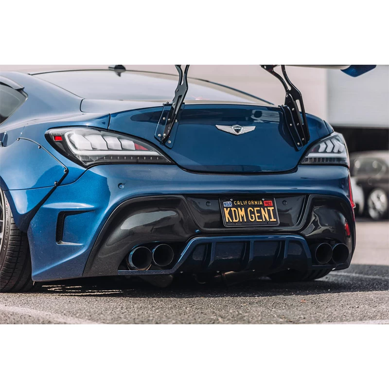 ARK Performance Solus Rear Bumper (Fiberglass) - Hyundai Genesis Coupe 10-16 - Image 3