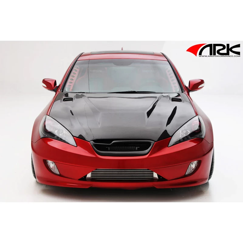 ARK Performance S-FX Carbon Fiber Hood - Hyundai Genesis Coupe 10-12 - Image 2