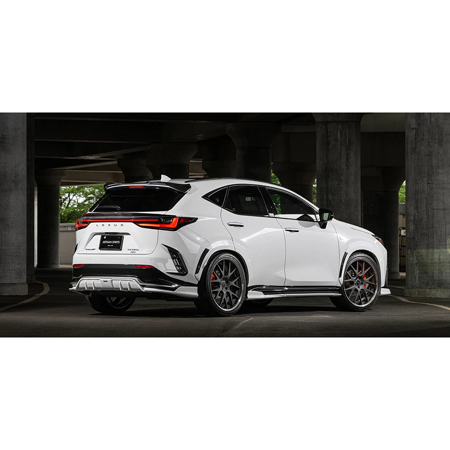 Artisan Spirits Black Label Rear Diffuser (FRP) - Lexus NX350 F Sport / NX450h+ F Sport 2022+ - Image 3
