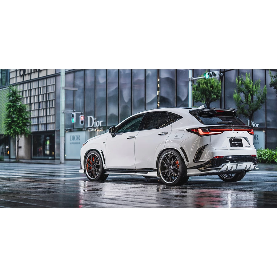 Artisan Spirits Black Label Rear Diffuser (FRP) - Lexus NX350 F Sport / NX450h+ F Sport 2022+ - Image 4