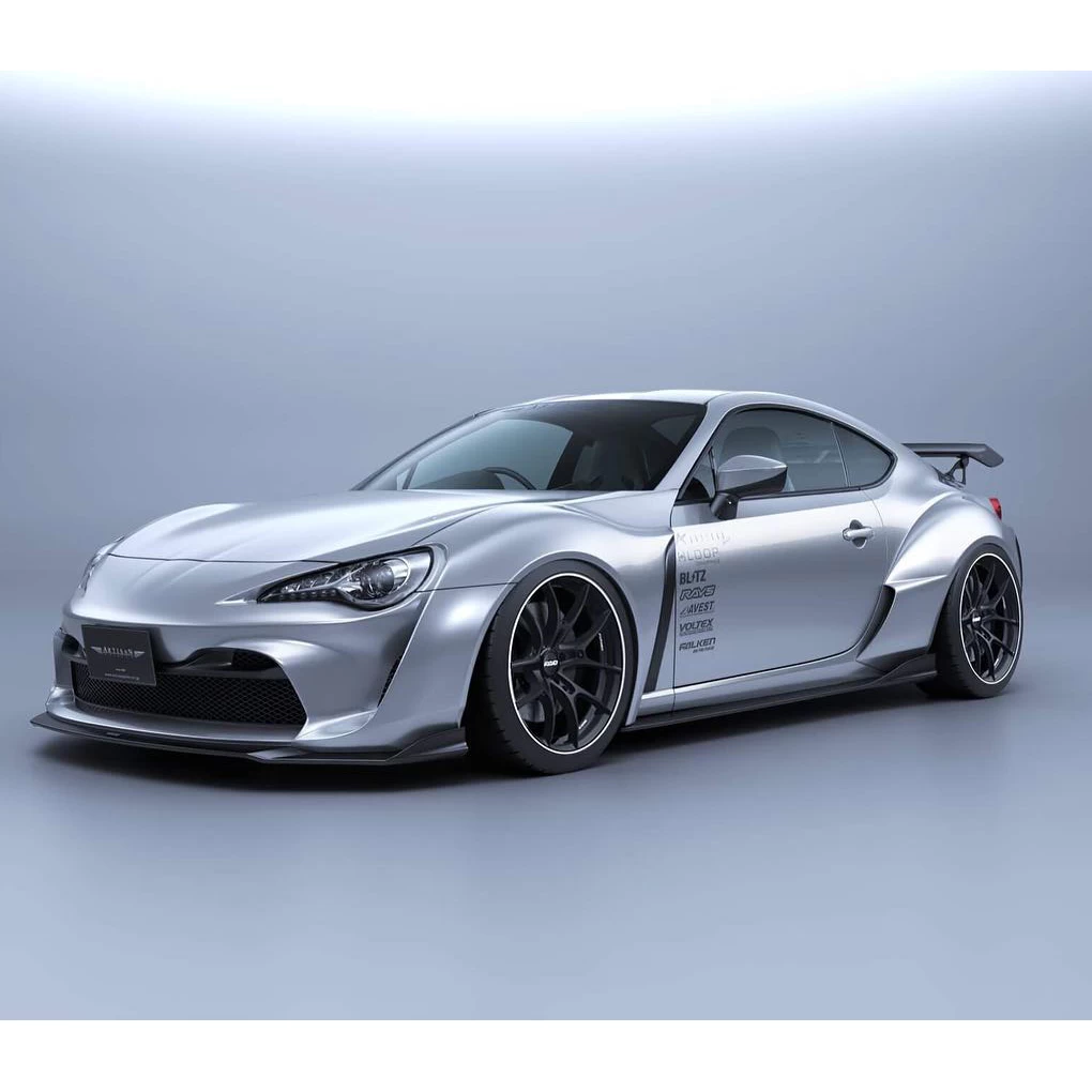 Artisan Spirits Black Label Side Spoiler (FRP) - Scion FR-S / Toyota 86 / Subaru BRZ 13-20