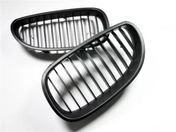 Autotecknic Stealth Black Front Grills - BMW E60 / E61 5 Series