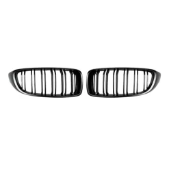 Autotecknic Dual Slats Stealth Black Front Grill - BMW F32 / F36 4 Series / F80 M3 / F82 M4