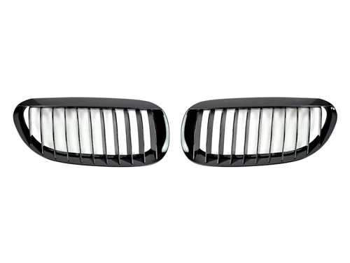 Autotecknic Glazing Black Front Grills - BMW E63 / E64 6 Series & M6