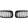 Autotecknic Dual Slats Glazing Black Front Grill - BMW F06 Gran Coupe / F12 / F13 6 Series & M6