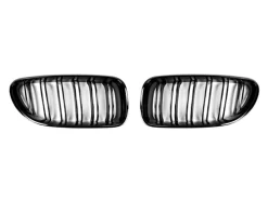 Autotecknic Dual Slats Glazing Black Front Grill - BMW F06 Gran Coupe / F12 / F13 6 Series & M6