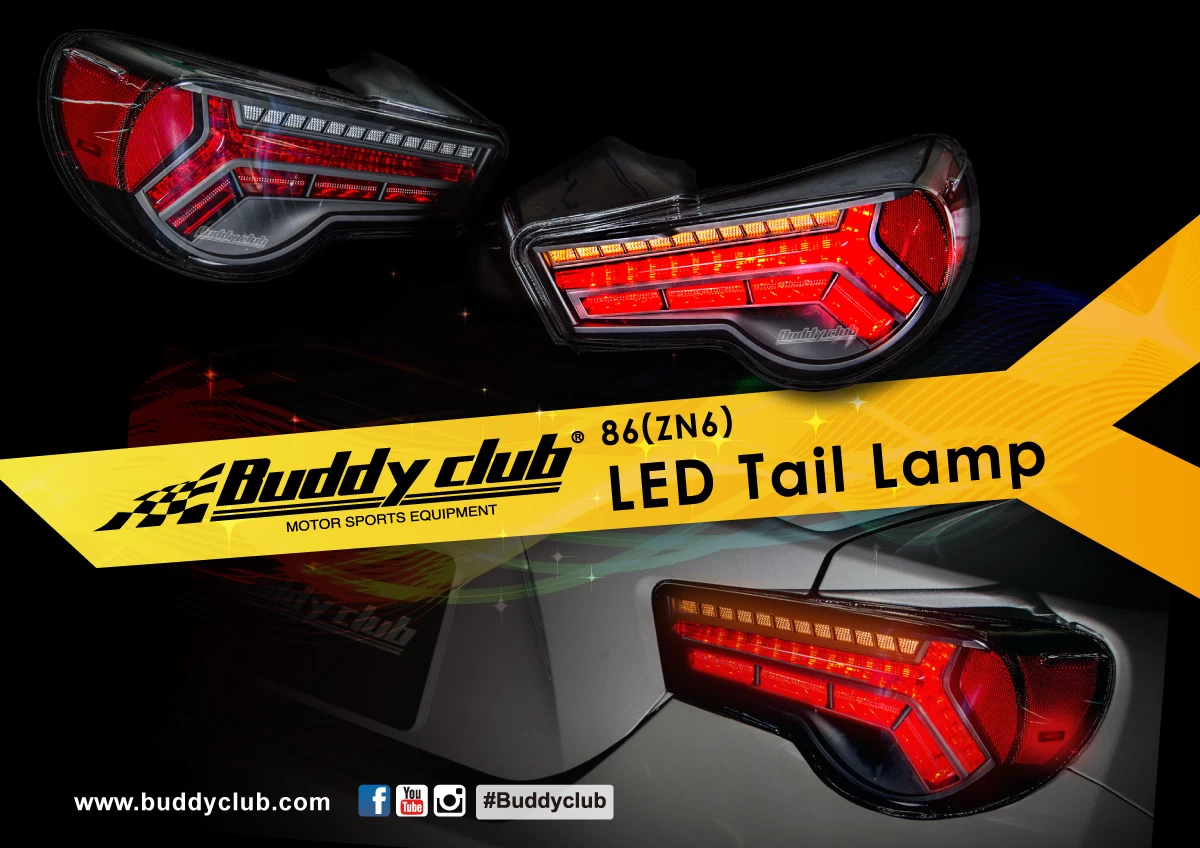 Buddy Club V2 LED Tail Lights - Scion FR-S / Toyota 86 / Subaru BRZ 13-20 - Image 4