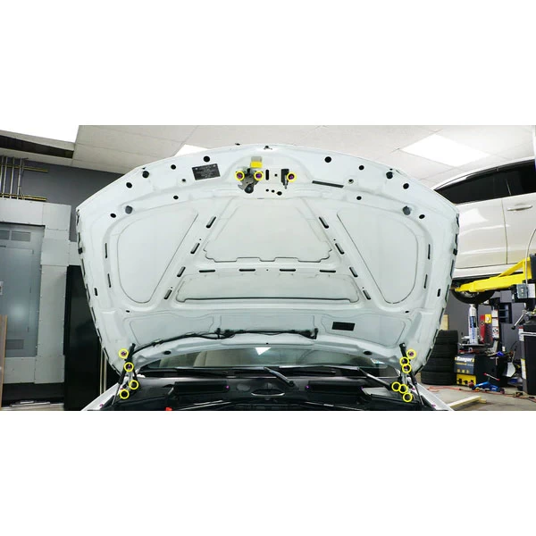 Dress Up Bolts Titanium Hardware Hood Kit - BMW E82 135i 07-12 (Polished) - Image 2