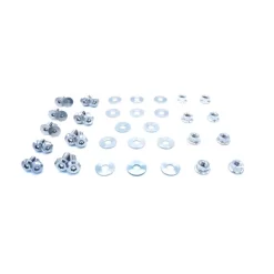 Dress Up Bolts Titanium Hardware Door Kit - BMW E82 135i 07-12 (Polished)