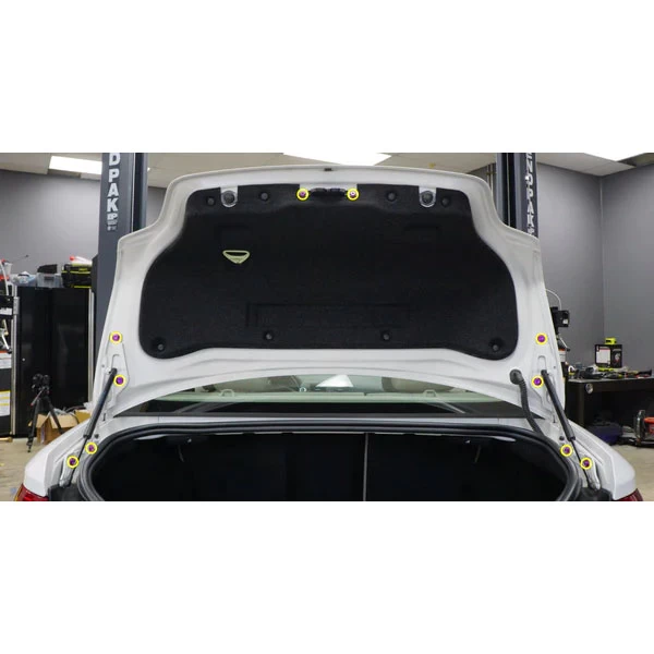 Dress Up Bolts Titanium Hardware Trunk Kit - BMW E82 135i 07-12 (Polished) - Image 2