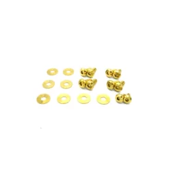 Dress Up Bolts Titanium Hardware Trunk Kit - BMW E82 135i 07-12 (Gold)