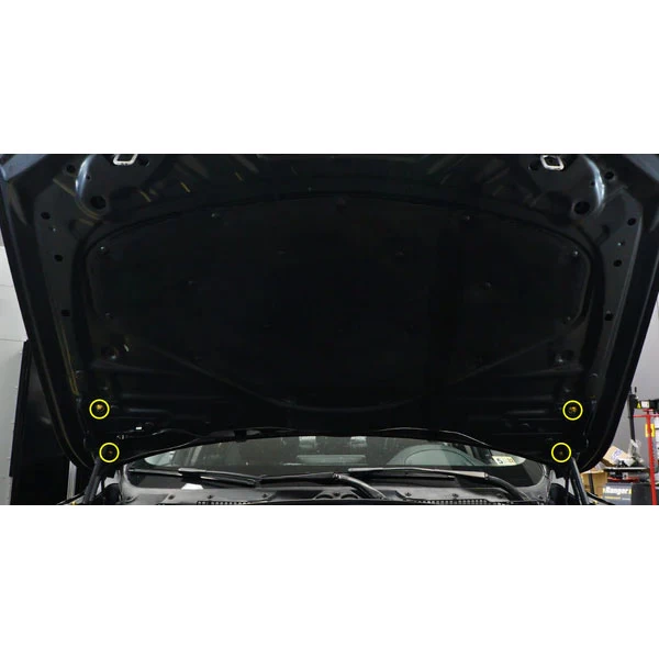 Dress Up Bolts Titanium Hardware Hood Kit - BMW F3X 335i 12-15 (Gold) - Image 2