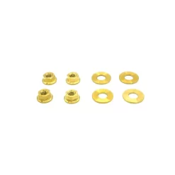 Dress Up Bolts Titanium Hardware Hood Kit - BMW F80 M3 (2014-2018) (Gold)