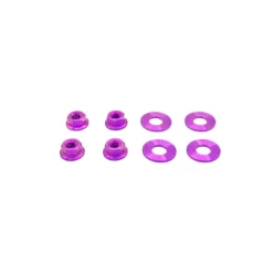 Dress Up Bolts Titanium Hardware Hood Kit - BMW F80 M3 (2014-2018) (Purple)