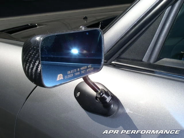 APR Performance Formula GT3 Carbon Fiber Mirror (Black Base) - Honda S2000 00-09 - Image 3
