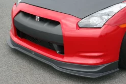 Chargespeed BottomLine Front Lip Gloss CF - Nissan GT-R R35 07-11