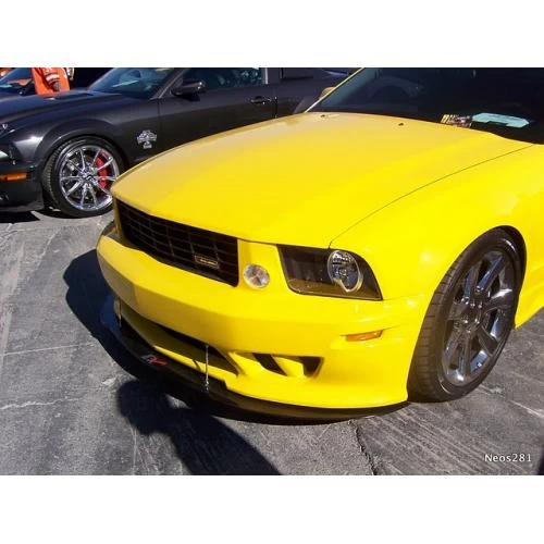 APR Performance Carbon Front Splitter With Rods/Saleen Bumper - Ford Mustang 2005-09 - Image 2