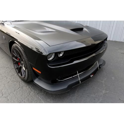 APR Performance Carbon Fiber Wind Splitter With Rods - Dodge Challenger Hellcat 2015-Up - Image 3