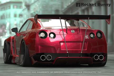 Rocket Bunny GT Wing Element Ver. 2 - Nissan GT-R R35