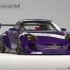 Pandem Front Canards - Porsche Cayman 09-12
