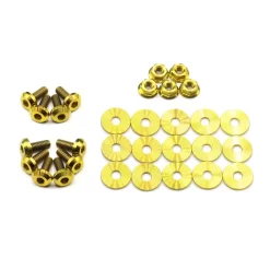 Dress Up Bolts Titanium Hood Kit - Honda Civic Type R 17-21 (Gold)