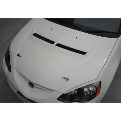 J's Racing Type S Ventilated Hood (FRP) - Acura RSX 02-06 DC5